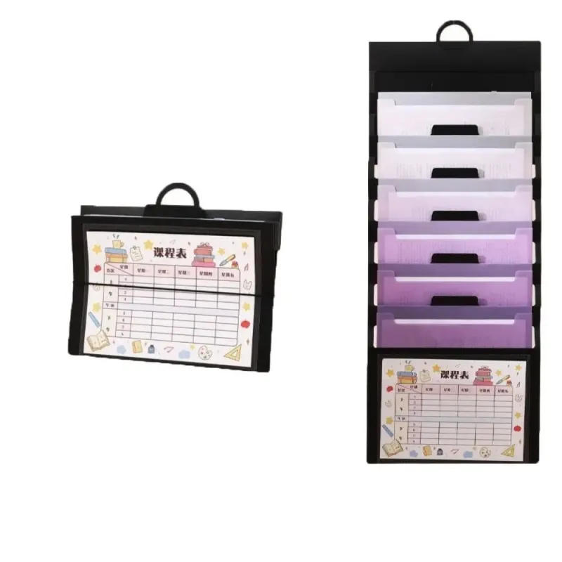 6-Pocket Hanging File Organizer 2
