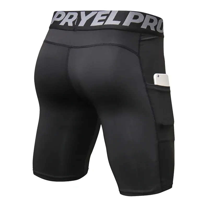 Compression Running Shorts with Pocket 4