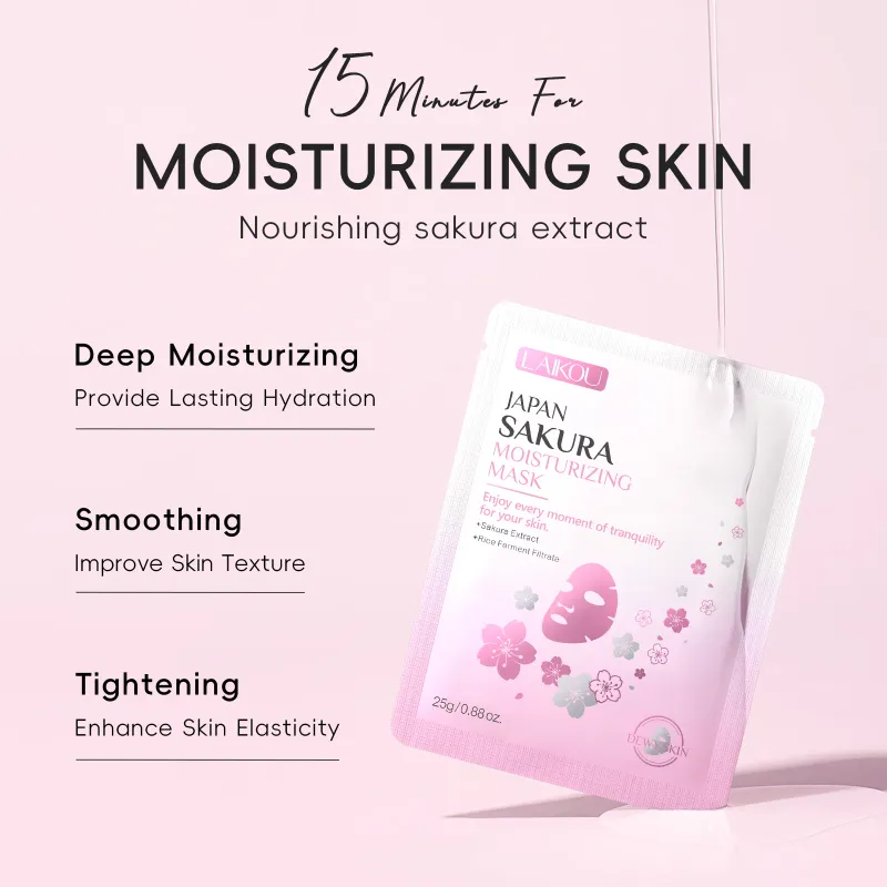 LAIKOU Japan Sakura Moisturizing Mask 2