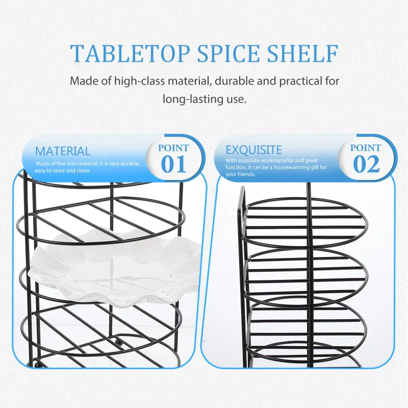 Iron-Art Multi-Tier Plate Rack 5