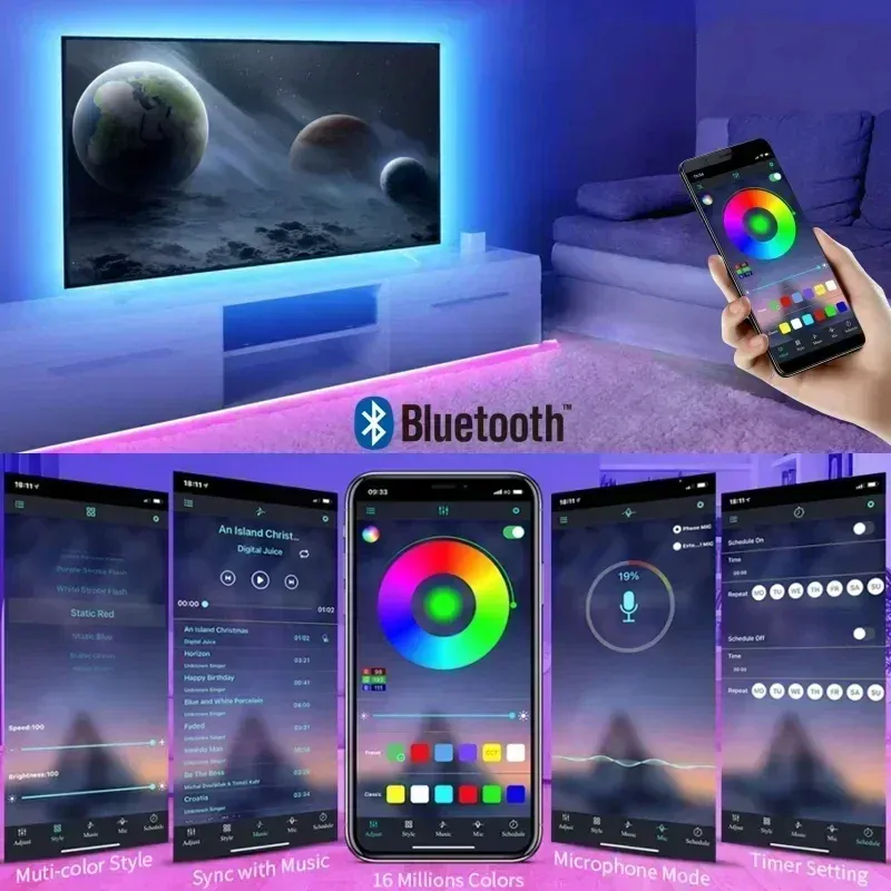 RGB Gaming LED Strip with Music Sync 3