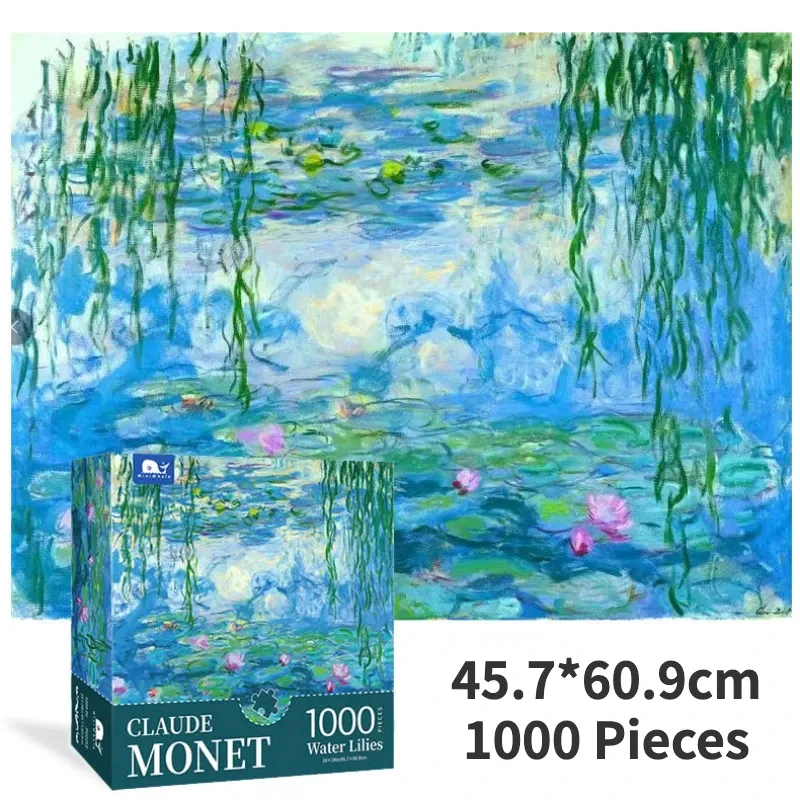 Monet Landscape 1000-Piece Jigsaw Puzzle 2