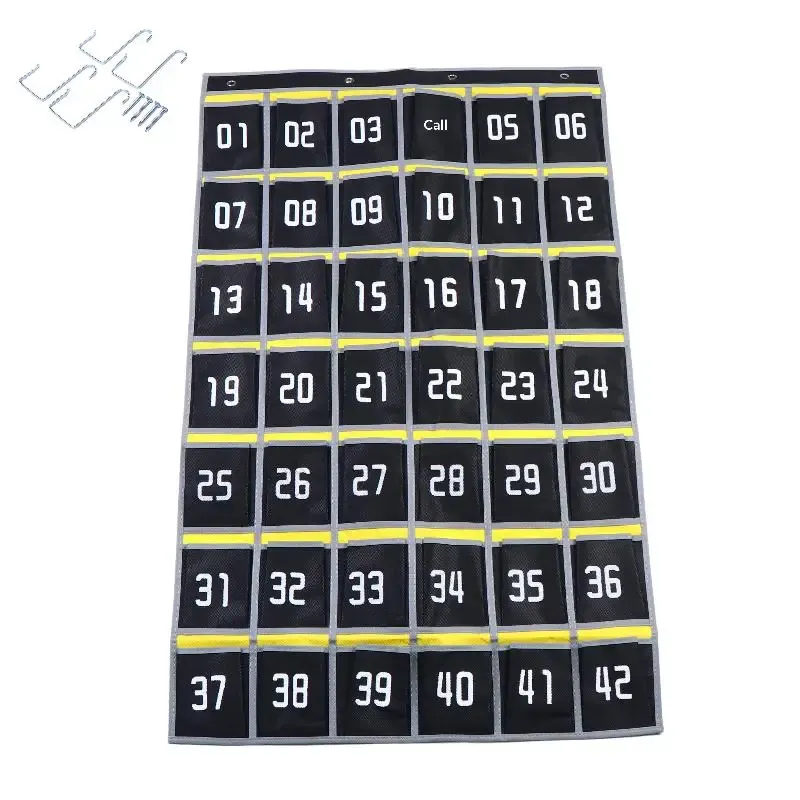 Numbered Phone Storage Hanging Bag 3