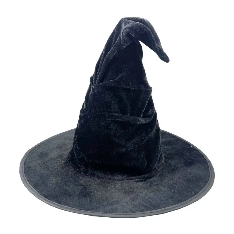 Women's Large Black Wicked Witch Hat 2