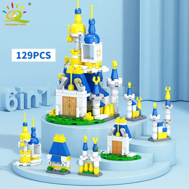 6-in-1 City Engineering Building Blocks Set 5