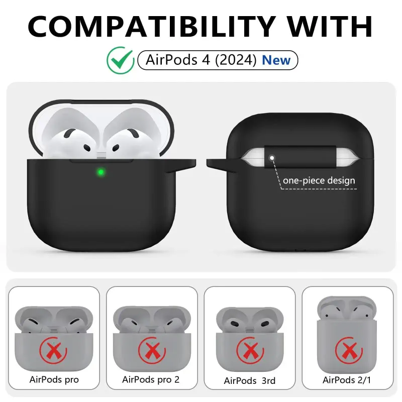 AirPods 4 Case Cover with Cleaner Kit 4