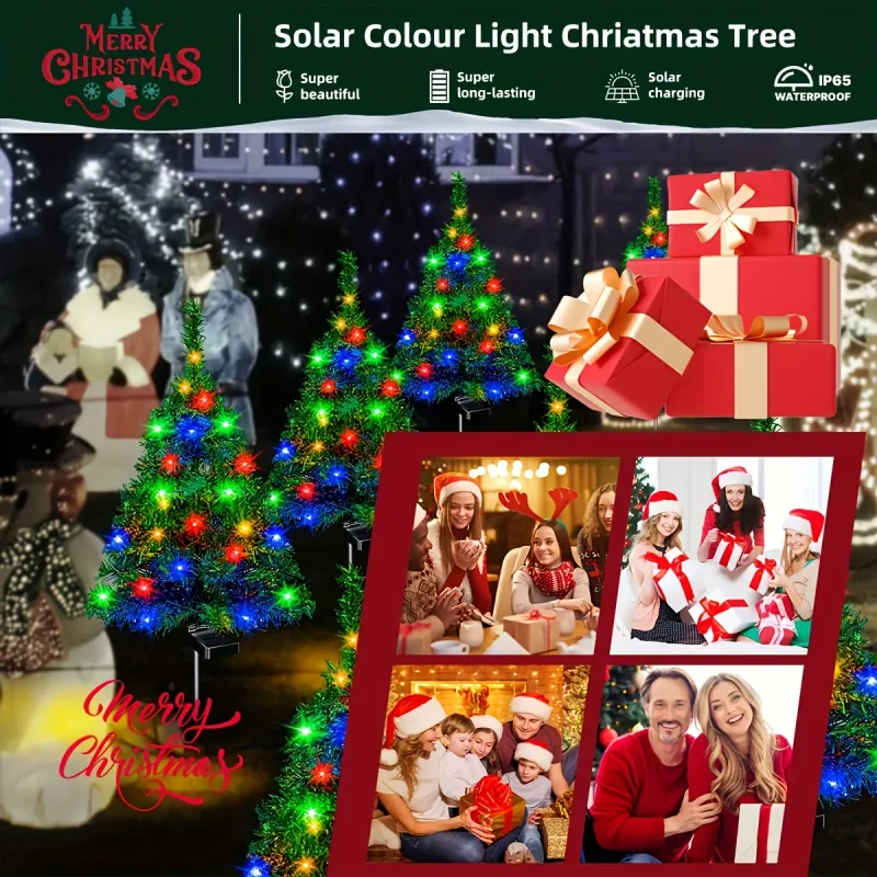 Solar Christmas Tree Lights 4