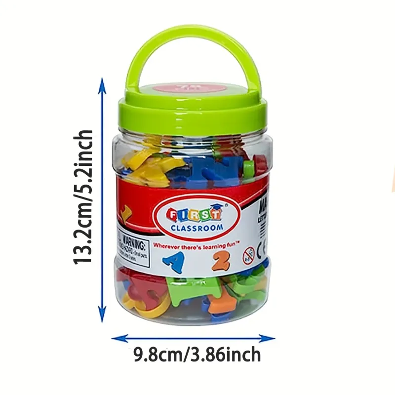Magnetic Letters & Numbers ABC 123 Toy Set 2
