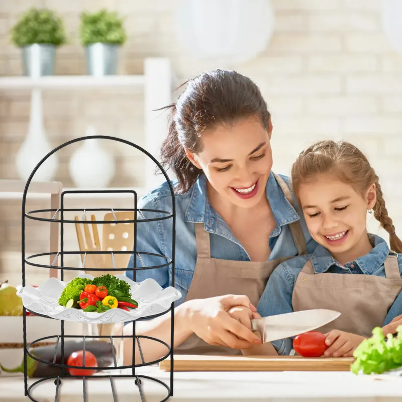 Iron-Art Multi-Tier Plate Rack 2