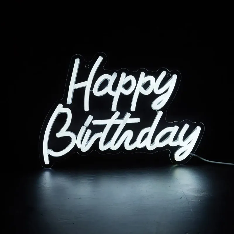 LED Neon Happy Birthday Sign 3