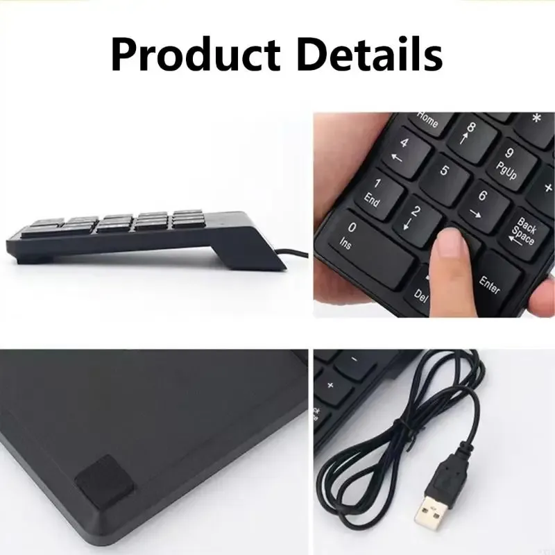 18Keys Corded Numpad 5