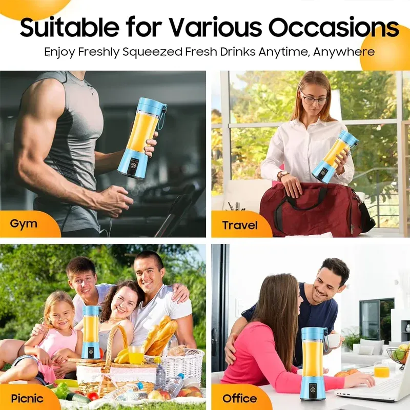 Cordless Personal Blender 380ml 6