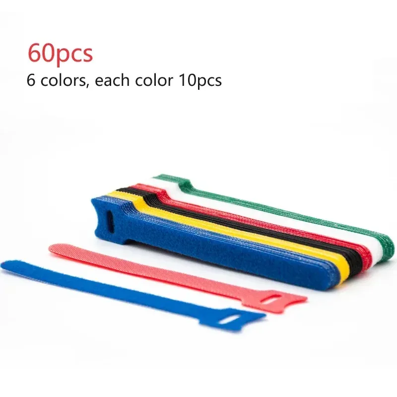 Reusable Velcro Cable Ties Organizer 6