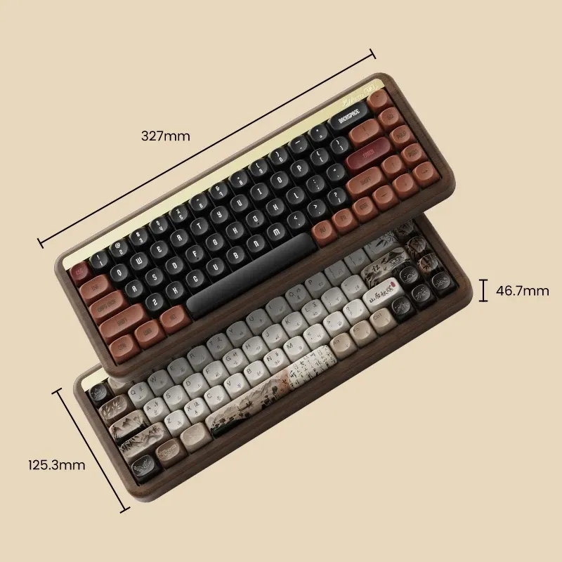 Akko MU01 Wooden Mechanical Keyboard 4