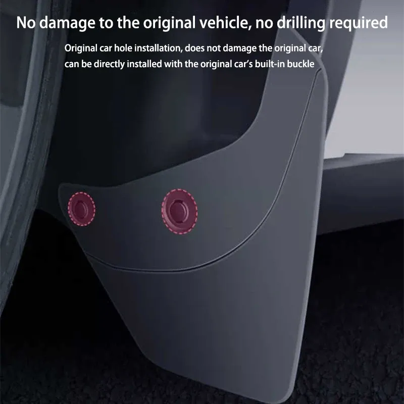Tesla Model Y 2025 Mudguard Upgrade Kit 5