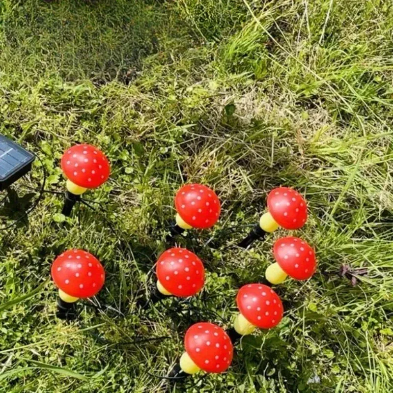 Solar Mushroom Fairy Lights 4