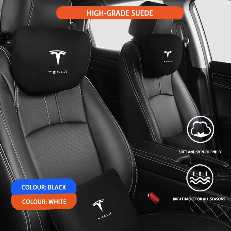Tesla Model Y/3 Headrest & Waist Pillow Set 2
