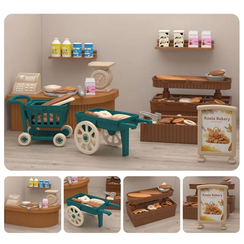 Forest Animal Dollhouse Furniture Set 2