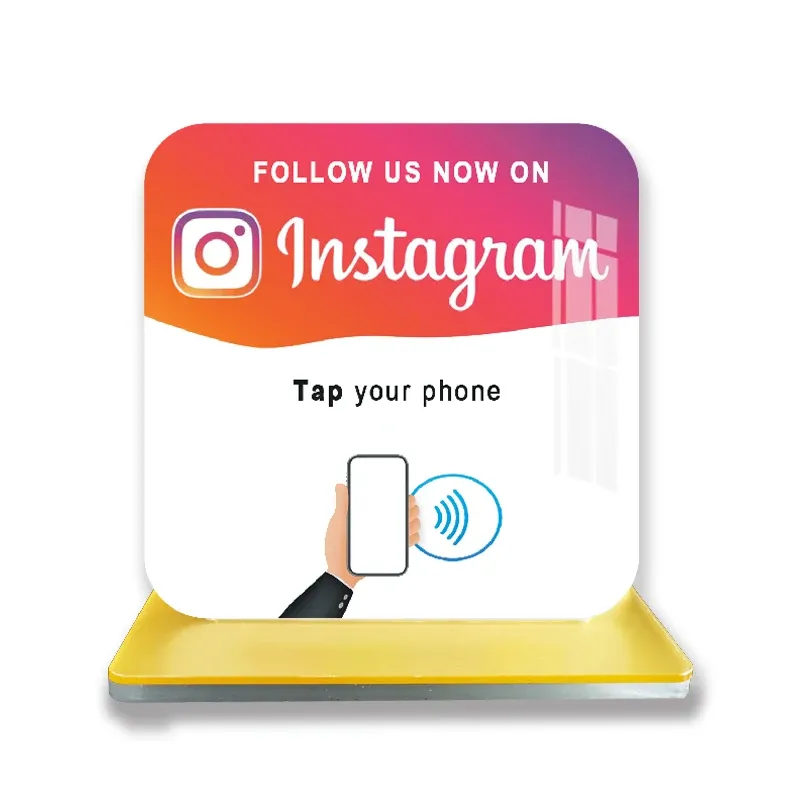Instagram NFC Review Stand 1