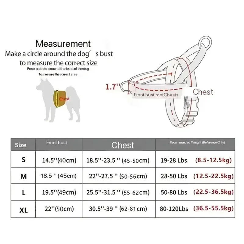 Tactical Anti-Pull Dog Harness Vest 6