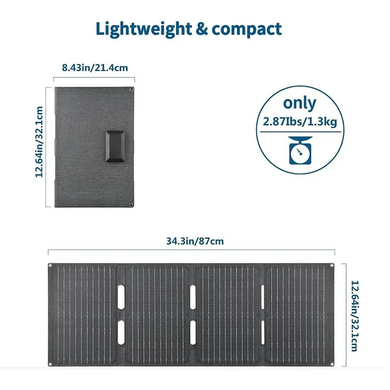 80W Folding Solar Charger 3