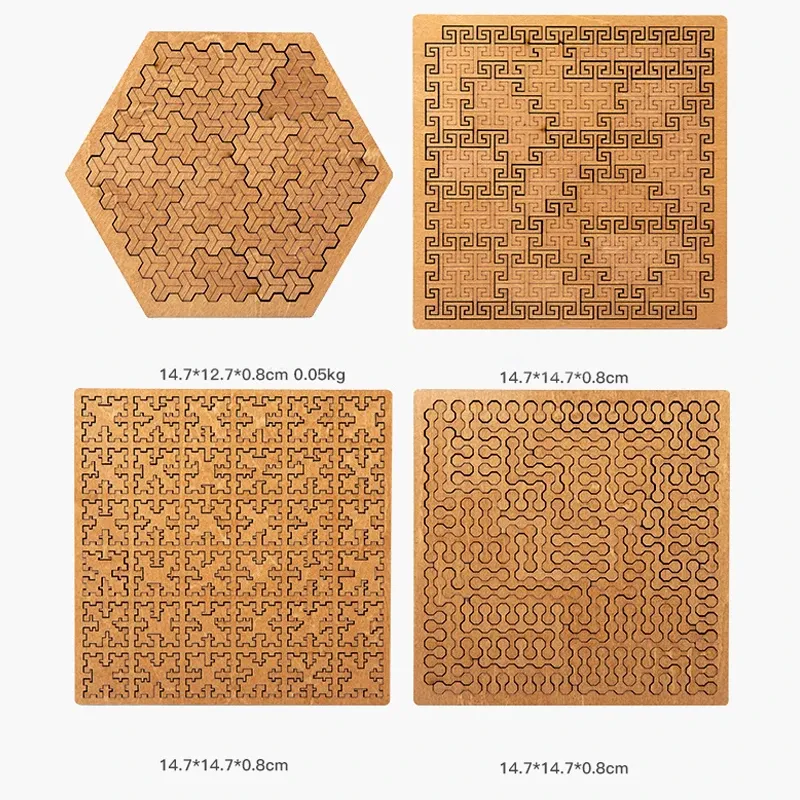 Impossible Wooden IQ Puzzle Game 6