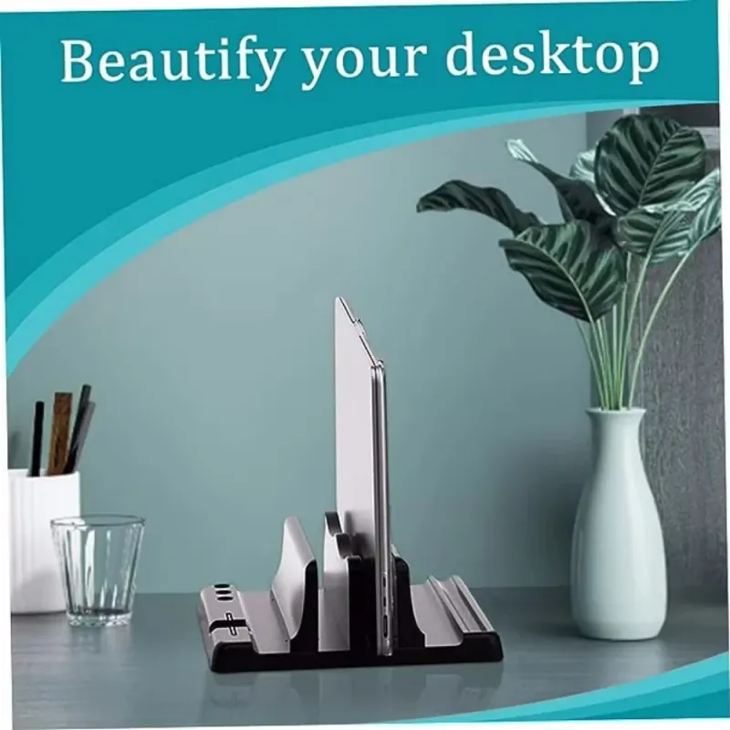 Adjustable Vertical Laptop Stand Holder 1