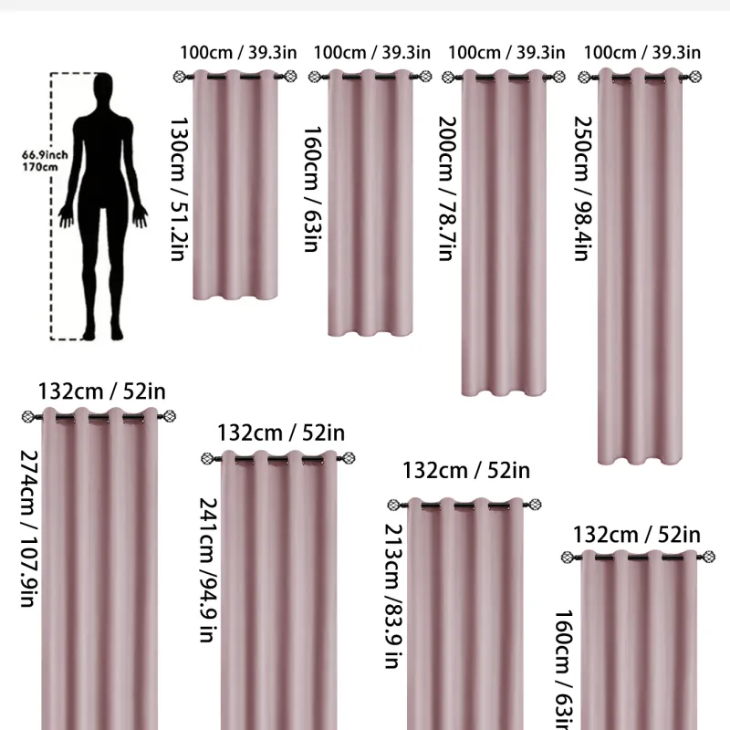 Blackout Thermal Insulated Curtains (2-Pack) 4