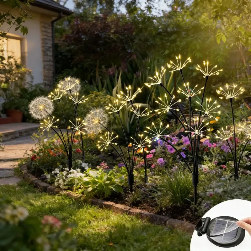 Solar Firework Fairy Lights 2