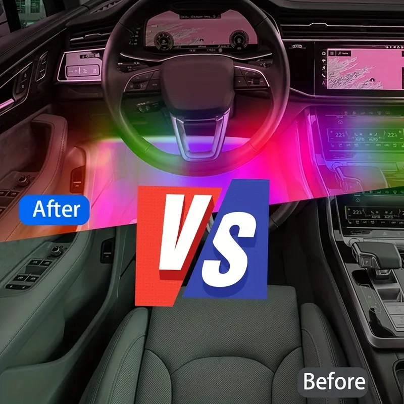 Bluetooth Car LED Light Strip 6