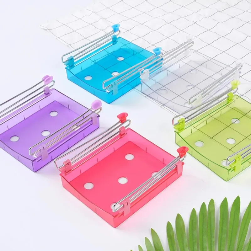 Adjustable Fridge Organizer Drawer 2