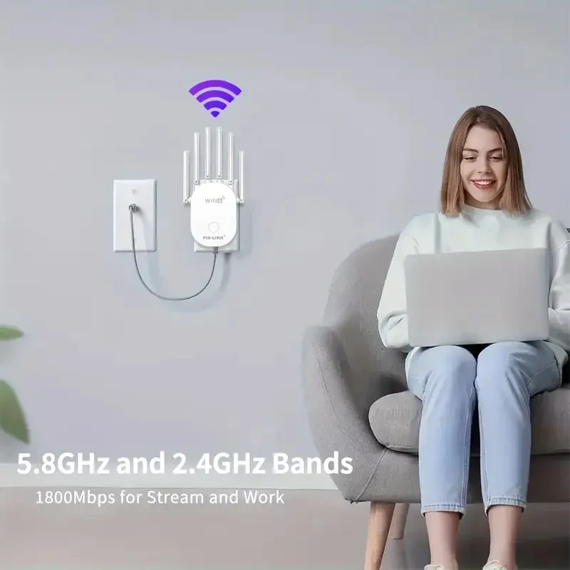 PIXLINK AX1800 WiFi 6 Router 3