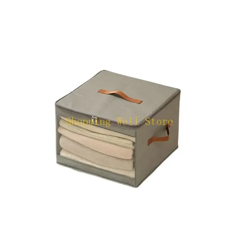 Foldable Clothes Storage Bin with Window 4