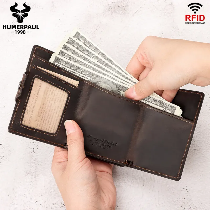 HUMERPAUL Slim Leather Card Holder 2