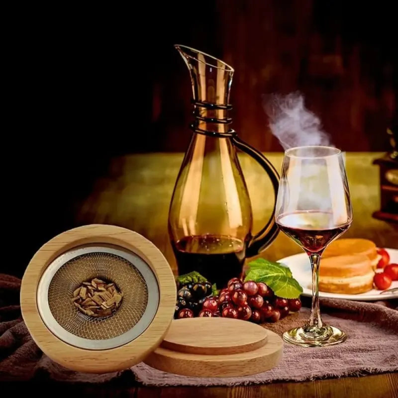 Wooden Cocktail Smoker Kit 2