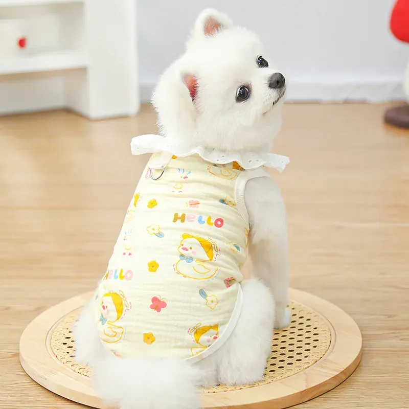 Lace Cartoon Dog Cooling Vest 5