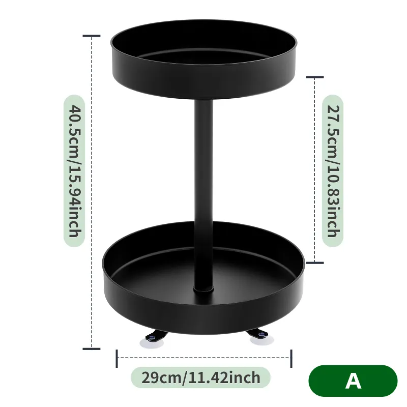 360° Rotating Spice Rack Organizer 2