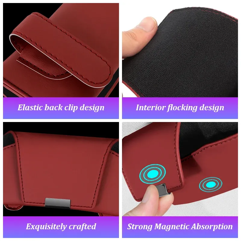 BMW Magnetic Leather Sunglasses Case 4