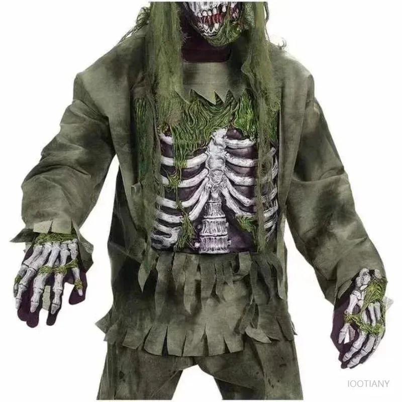 Zombie Costume Kids & Adults Halloween 2