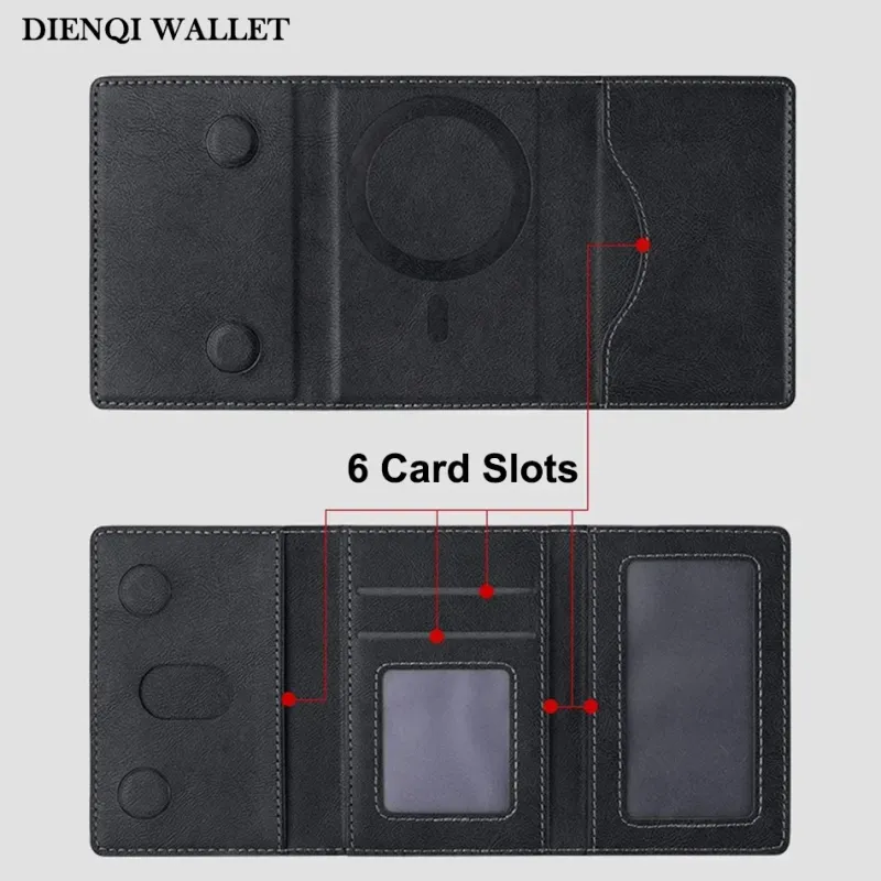 Magnetic Phone Wallet Card Holder 5