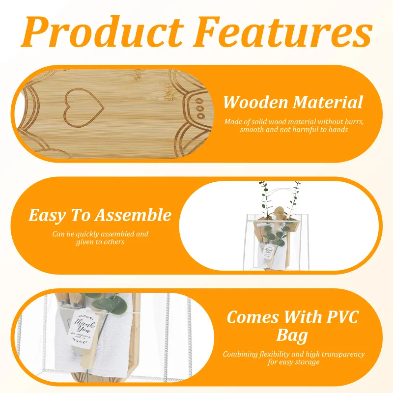 Bamboo Cutting Board Utensil Set (4/20 Pcs) 2