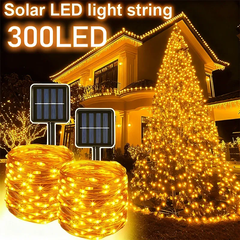 Solar Christmas String Lights 1