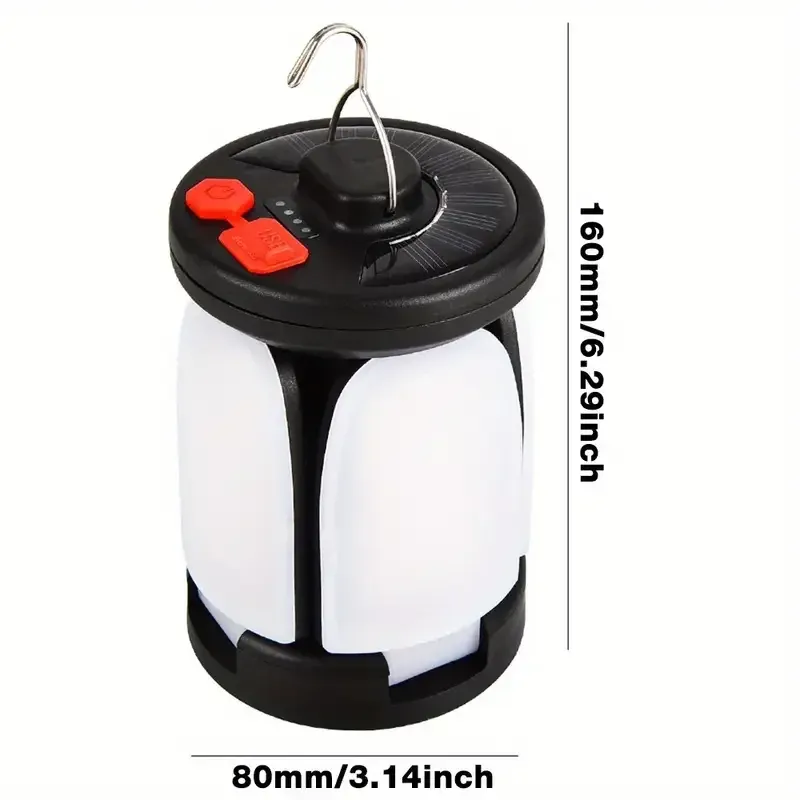 Solar Camping Lantern with USB 6