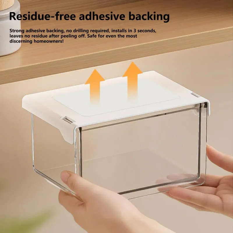 Clear Stackable Organizer Drawers 5