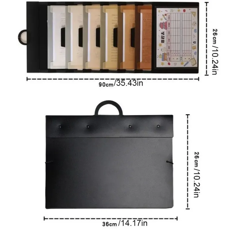 6-Pocket Hanging File Organizer 5