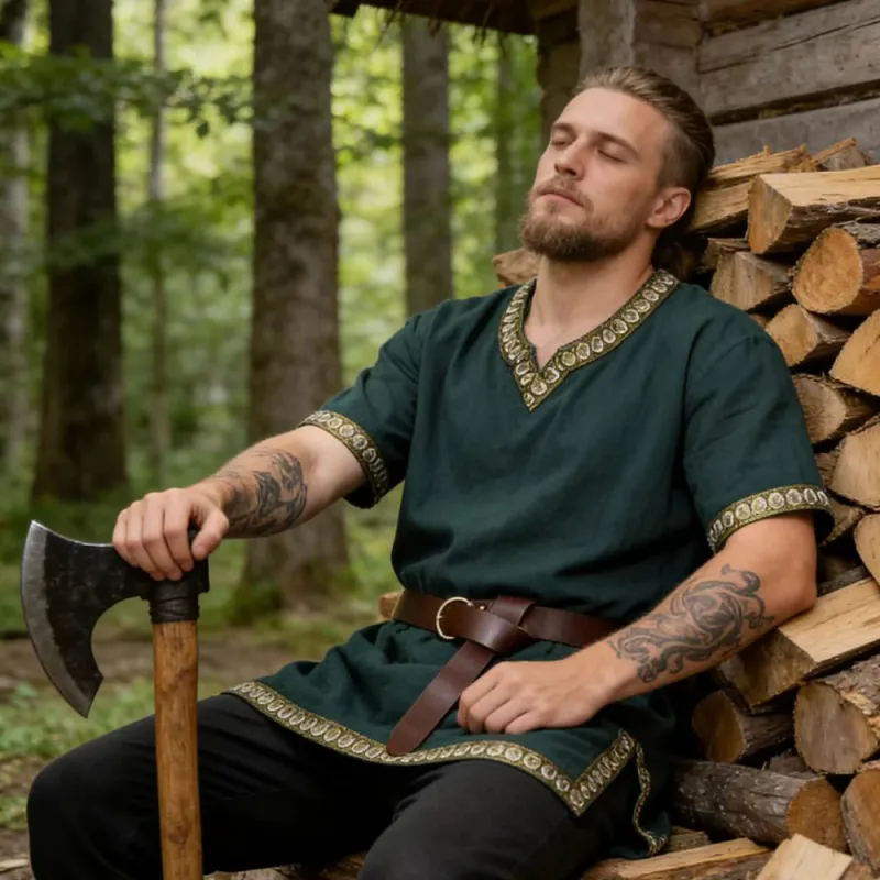 Knight Medieval Tunic Costume for Men 2