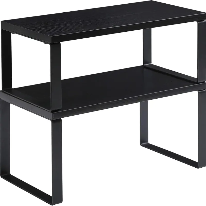 Stackable Countertop Shelf Organizer Set 1