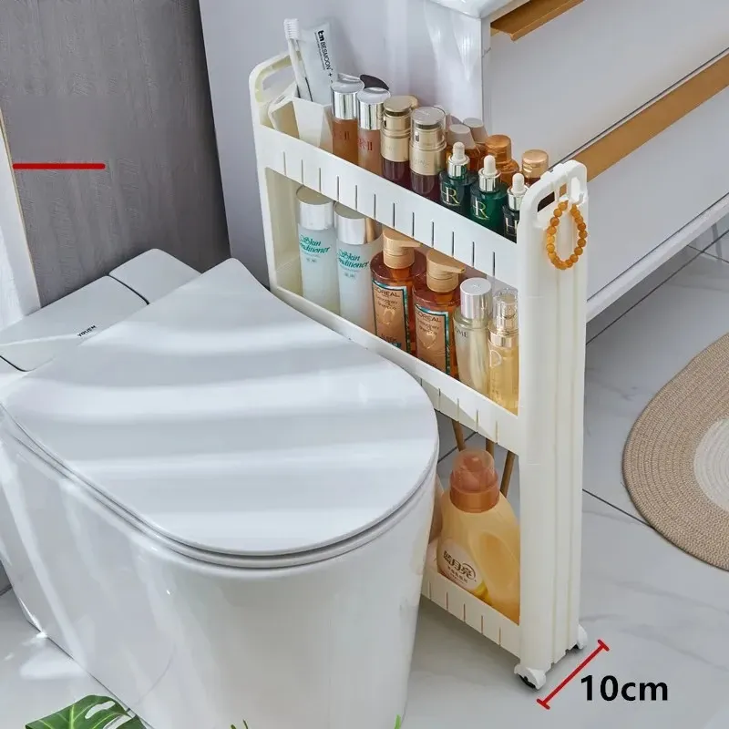 Slim Refrigerator Side Storage Rack 4