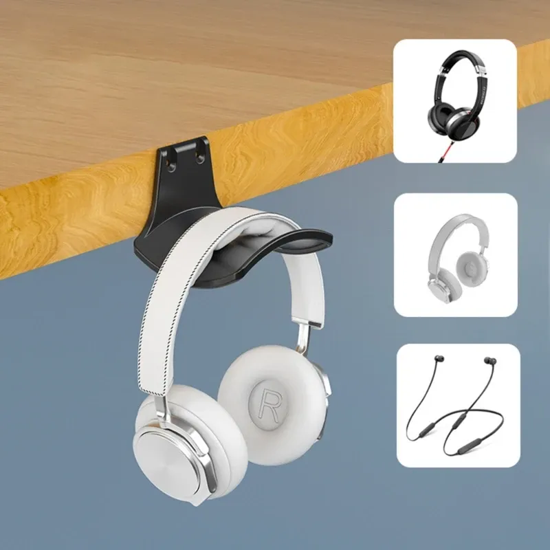 Wall Mount Headphones Stand Holder 4