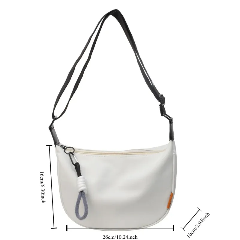 Dumpling Crossbody Bag Wide Strap 6
